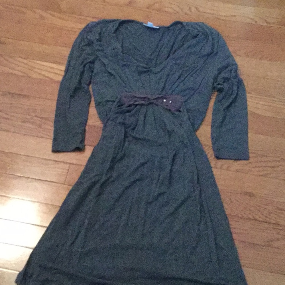 3/4 sleeve length dress
